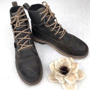 Timberland PRO Hightower Brown Leather Lace Up Ankle Boots
